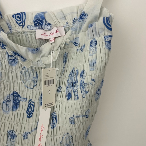 NWT Lisa Says Gah Cara Top in Caviar Dreams Size S - Picture 7 of 7